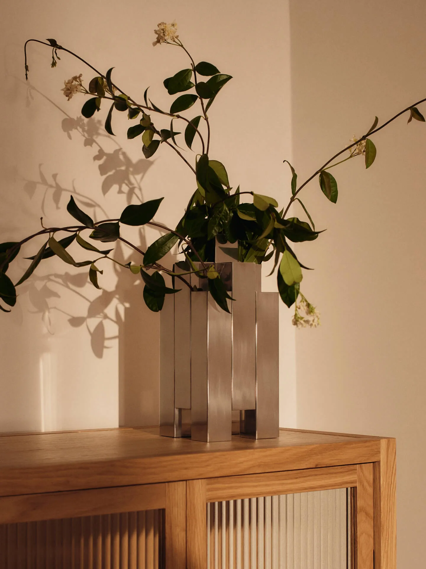 Vaso Tessera  3x3, Mirror polished Ferm Living