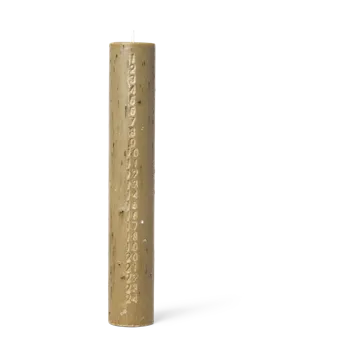 Vela de calendario Mura - Ash brown - Ferm Living