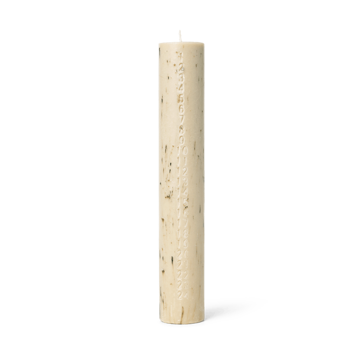 Vela de calendario Mura - Oat - Ferm Living