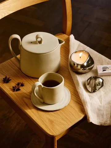 Vela perfumada Bellure 40 h - Plata - Ferm Living