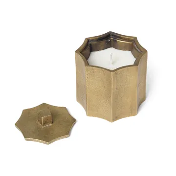 Vela perfumada Otte 23 h - Brass finish - Ferm Living