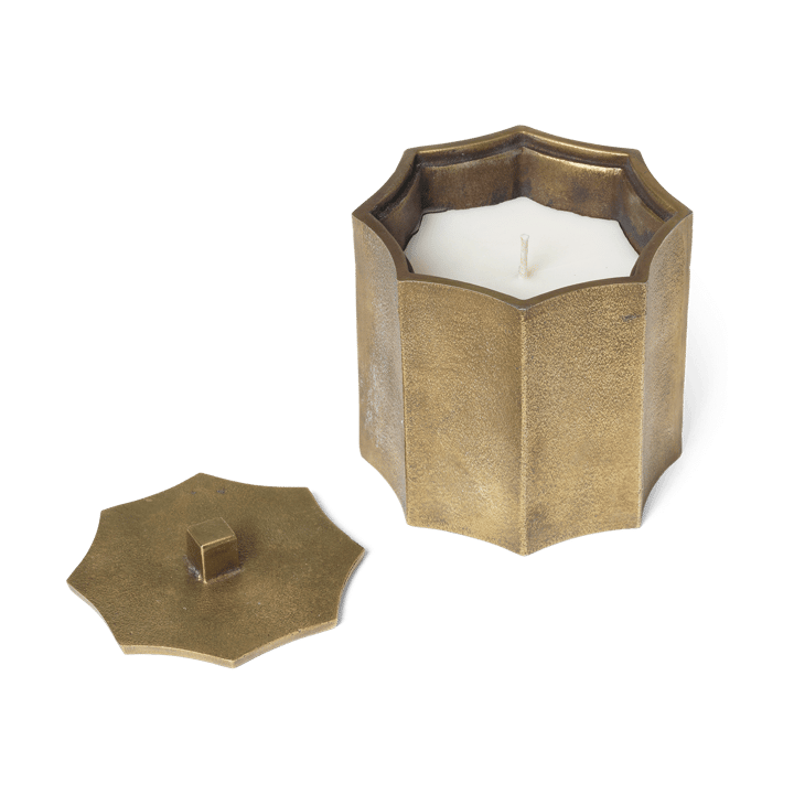 Vela perfumada Otte 36 h, Brass finish Ferm Living