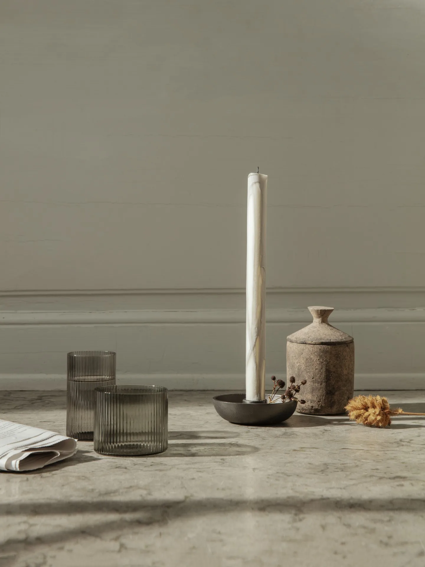 Vela perfumada Ura, Chamomille Scent Ferm Living