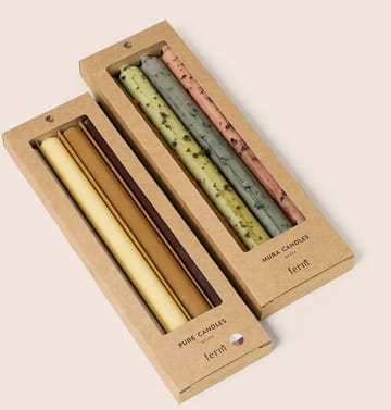 Velas Mura, 4 piezas - Multi - Ferm Living