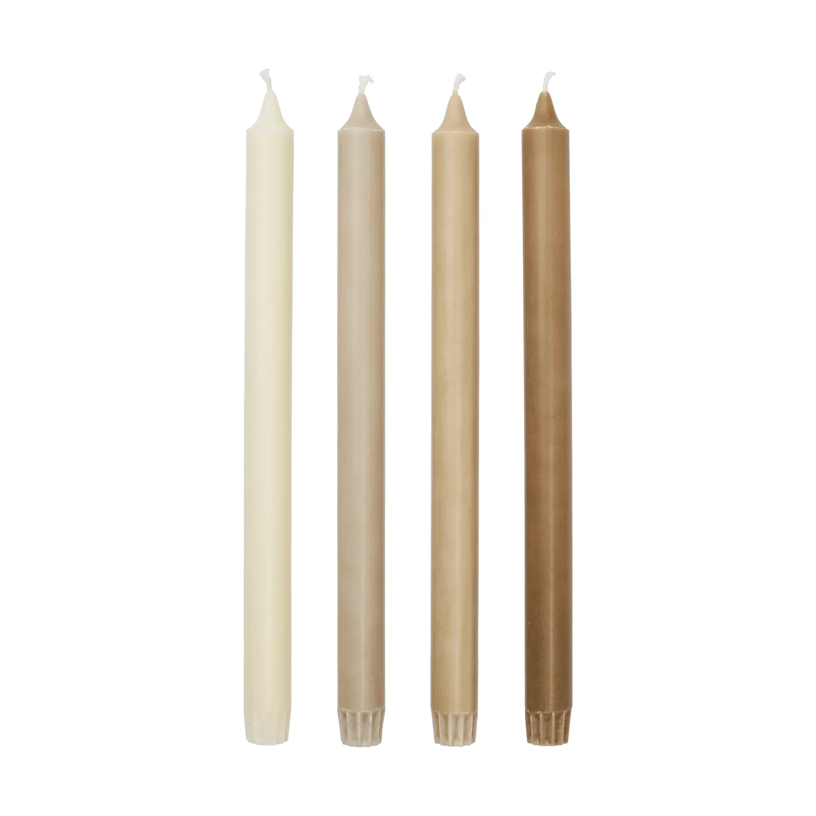 Velas Pure, 4-pack, Faded Ferm Living