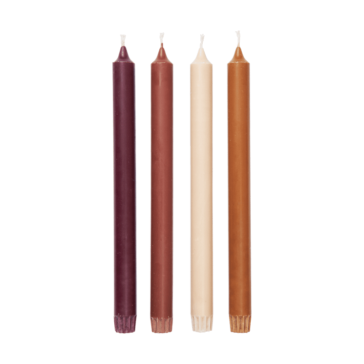 Velas Pure, 4-pack - Roseate Blend - Ferm Living