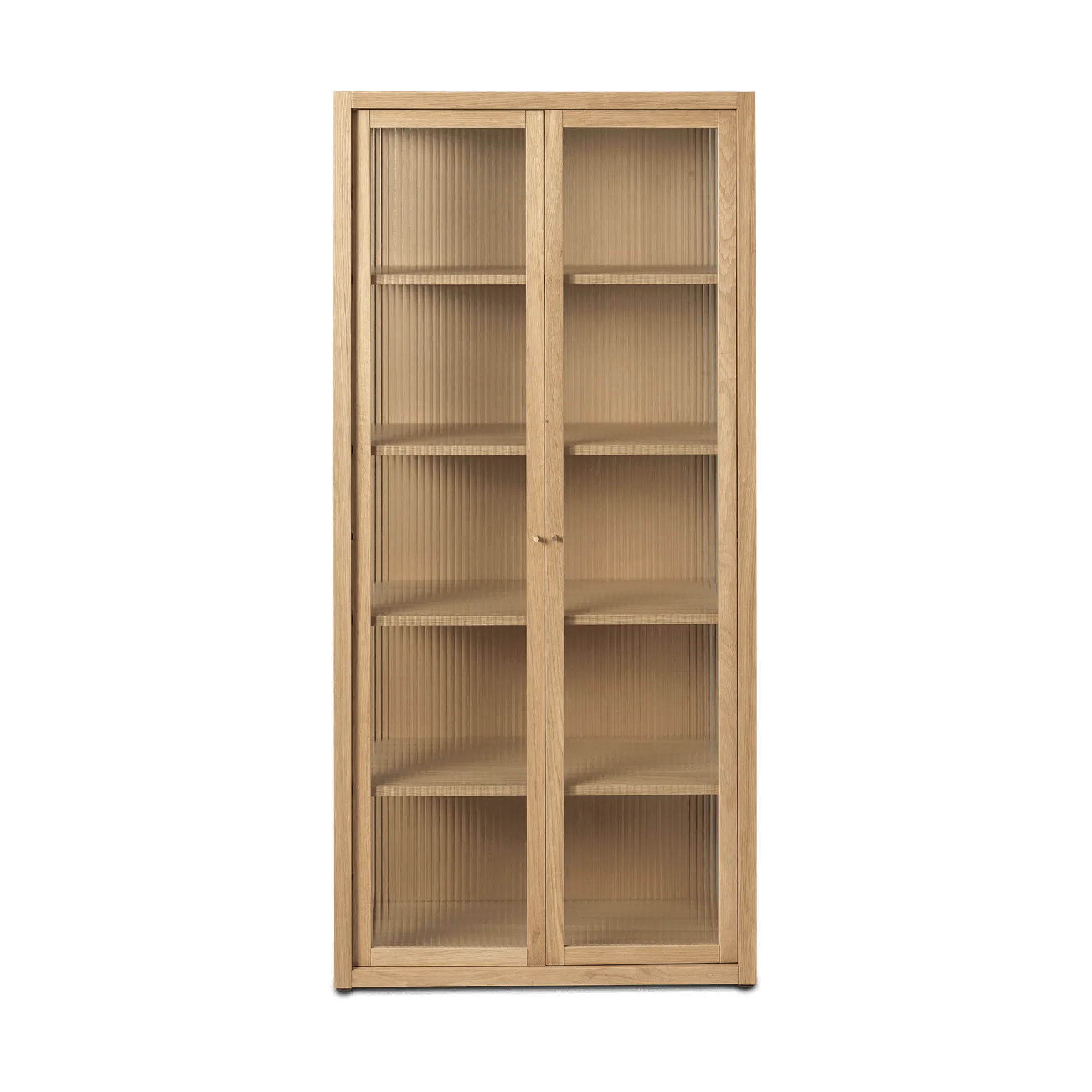 Vitrina Reed 70x155 cm, Natural oak Ferm Living