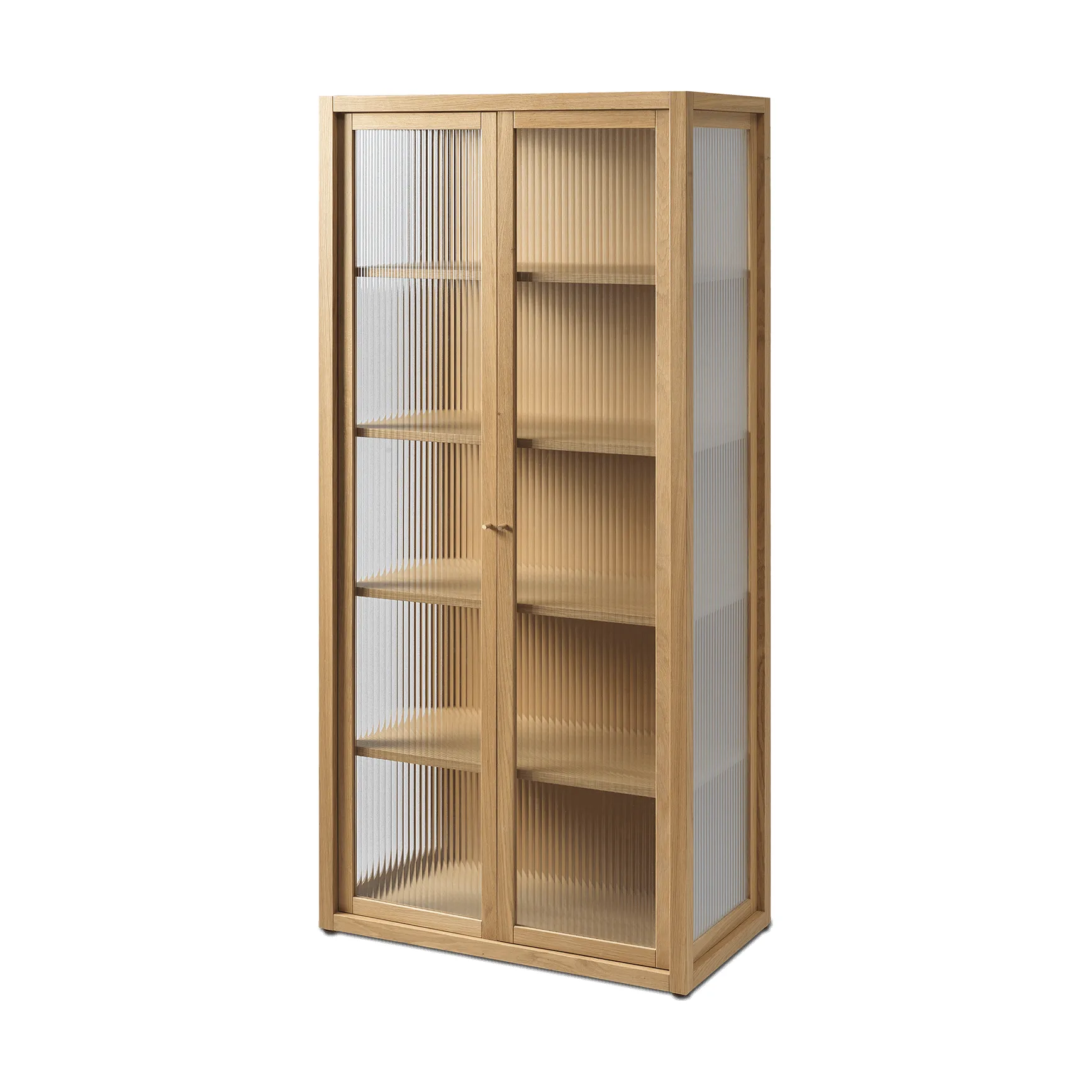 Vitrina Reed 70x155 cm, Natural oak Ferm Living