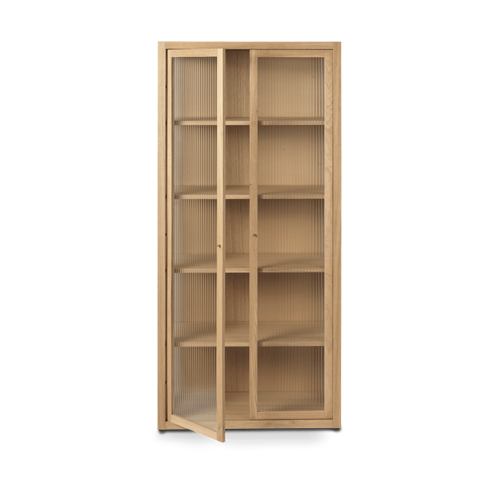 Vitrina Reed 70x155 cm, Natural oak Ferm Living