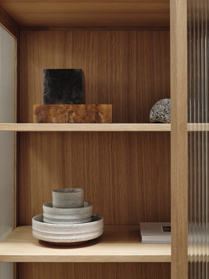 Vitrina Reed 70x155 cm, Natural oak Ferm Living