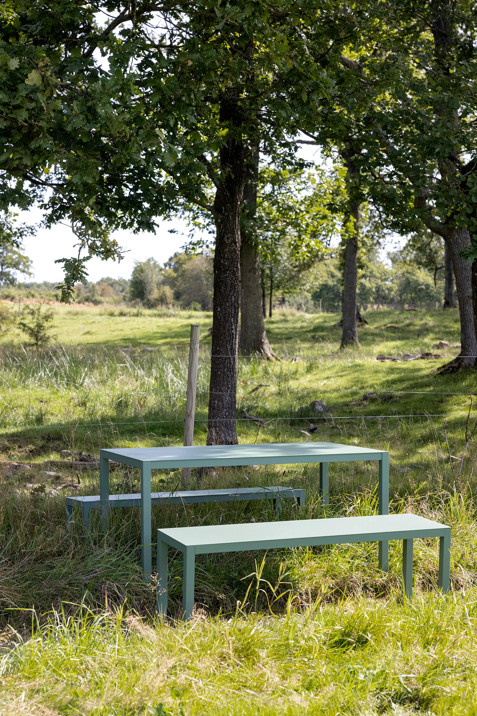 Banco Aria, Sage green Fiam