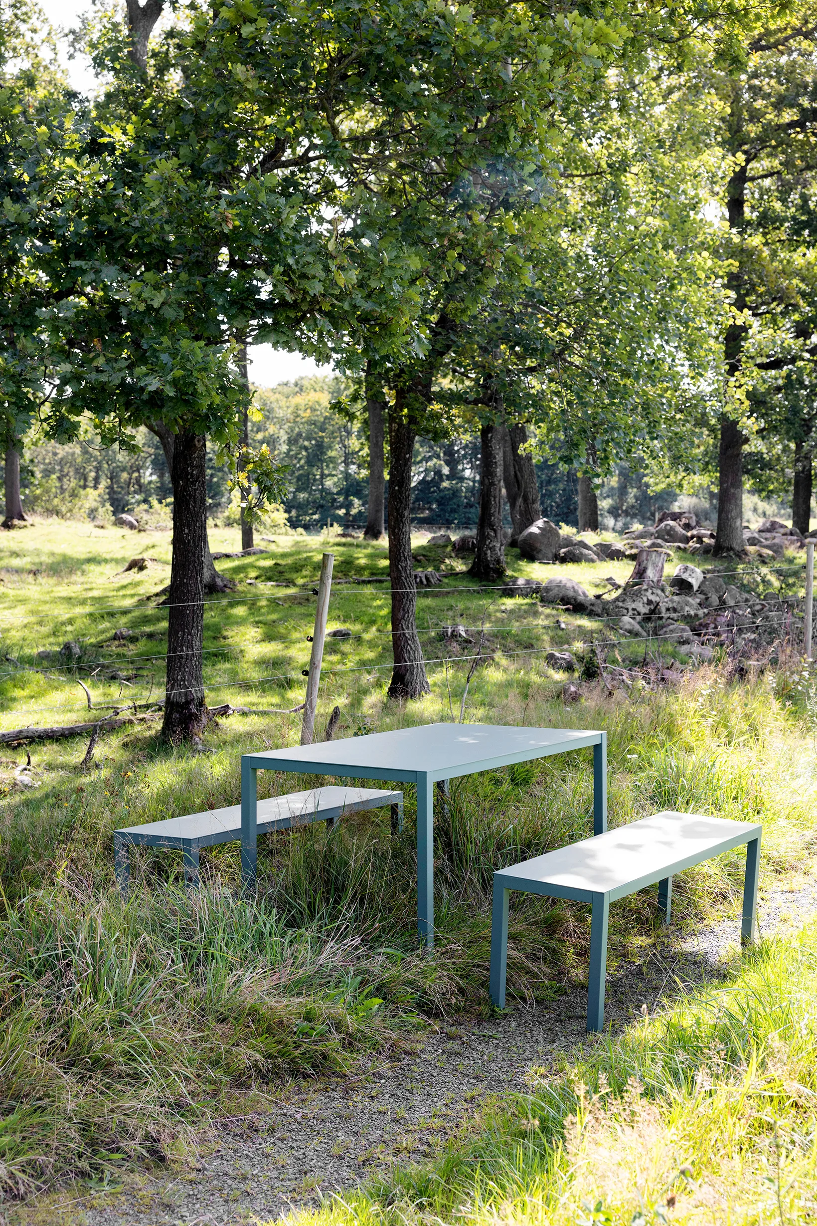 Banco Aria, Sage green Fiam