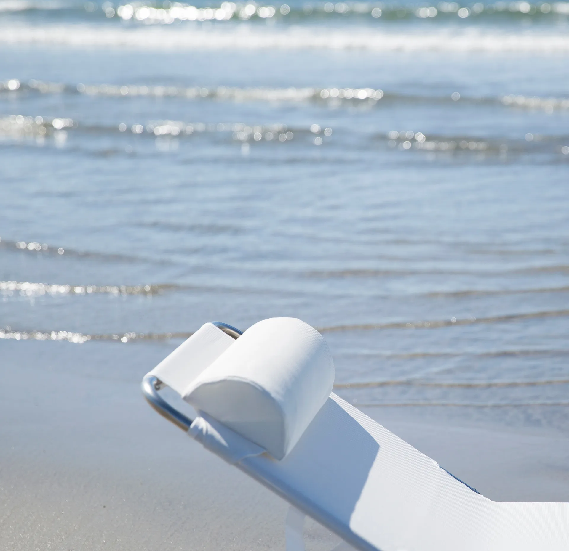 Cojín de reposacabezas Amigo/Samba, Tela textaline white Fiam