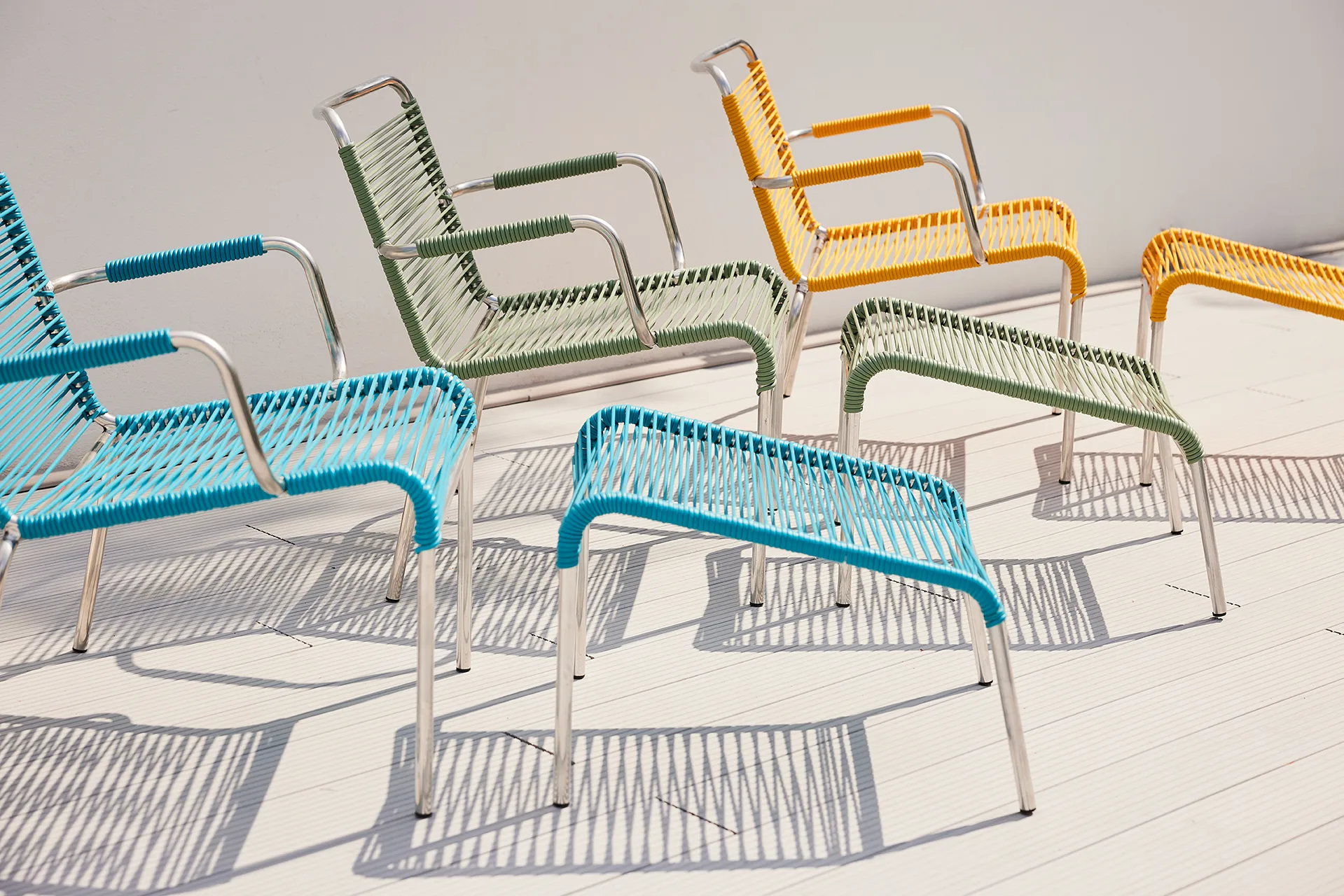 Reposapiés Mya Lounge, Turquo Fiam