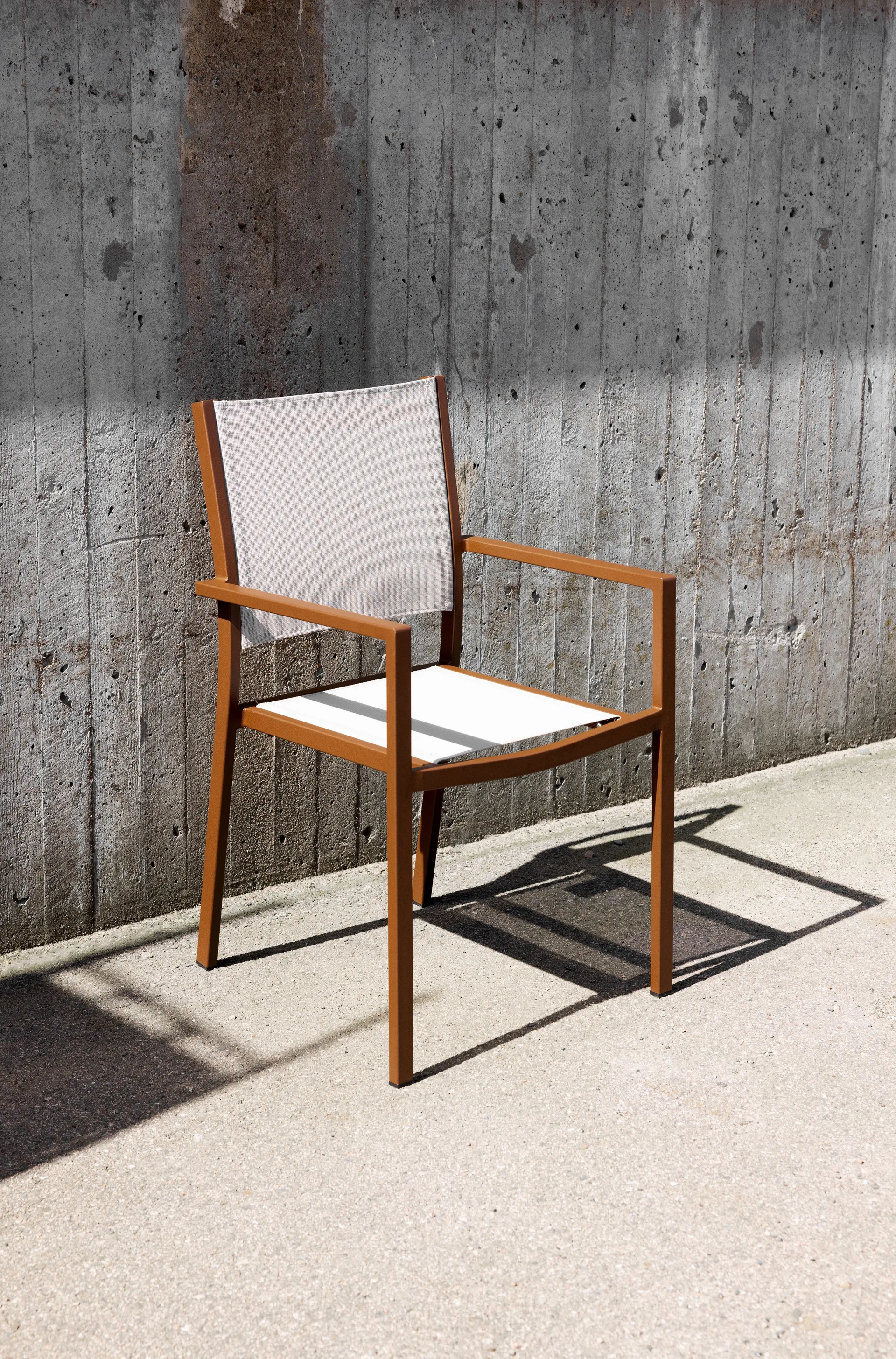 Silla Aria, Rust-taupe Fiam