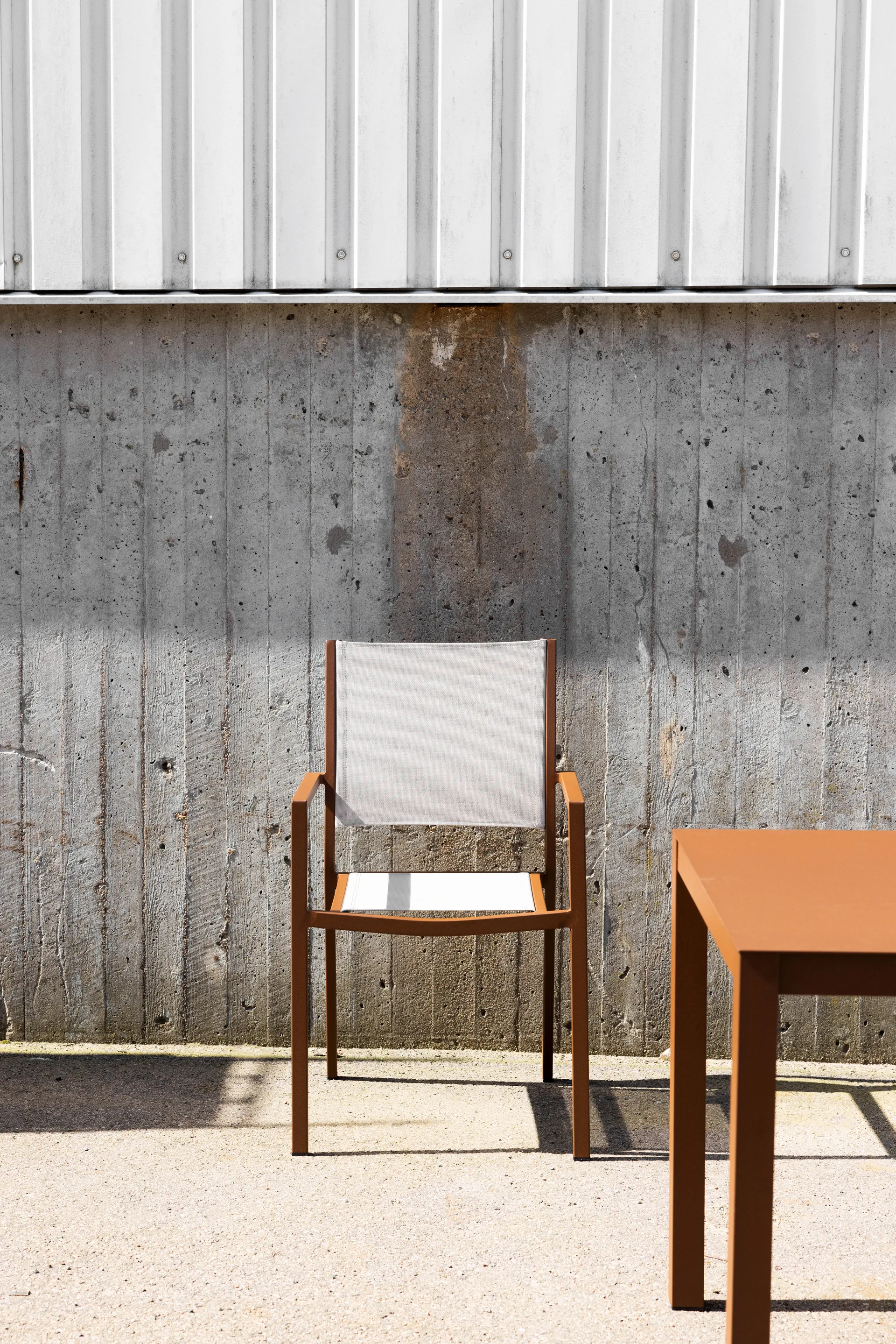 Silla Aria, Rust-taupe Fiam