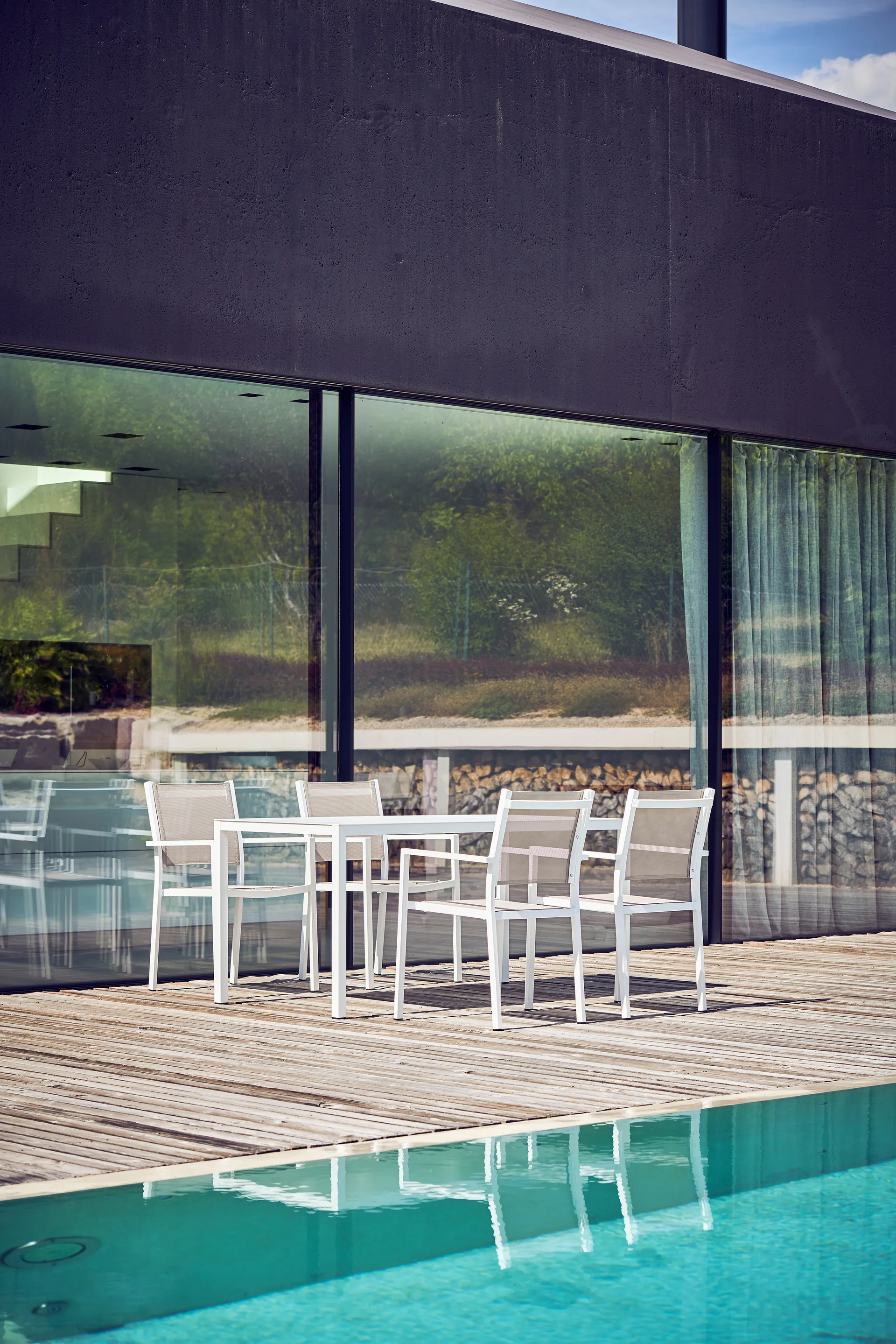 Silla Aria, White Fiam