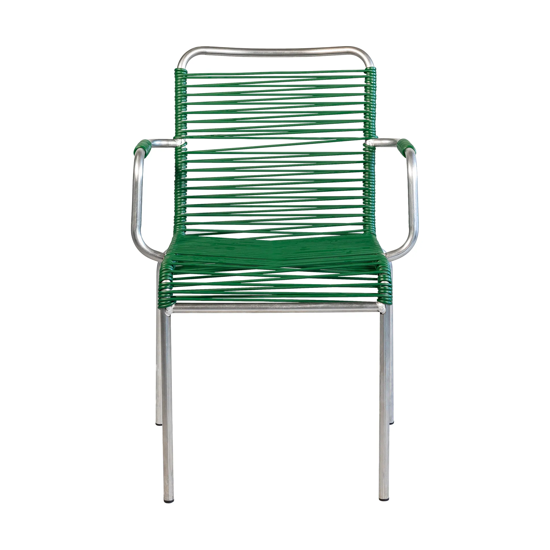Silla con reposabrazos Mya Spaghetti, Dark green Fiam
