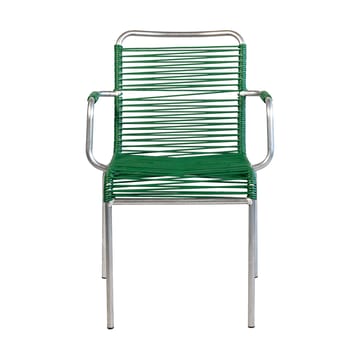 Silla con reposabrazos Mya Spaghetti - Dark green - Fiam