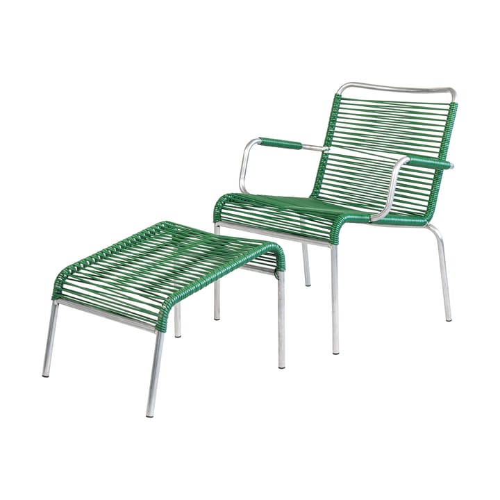 Silla con reposabrazos Mya Spaghetti, Dark green Fiam