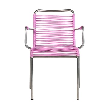 Silla con reposabrazos Mya Spaghetti - Pink - Fiam