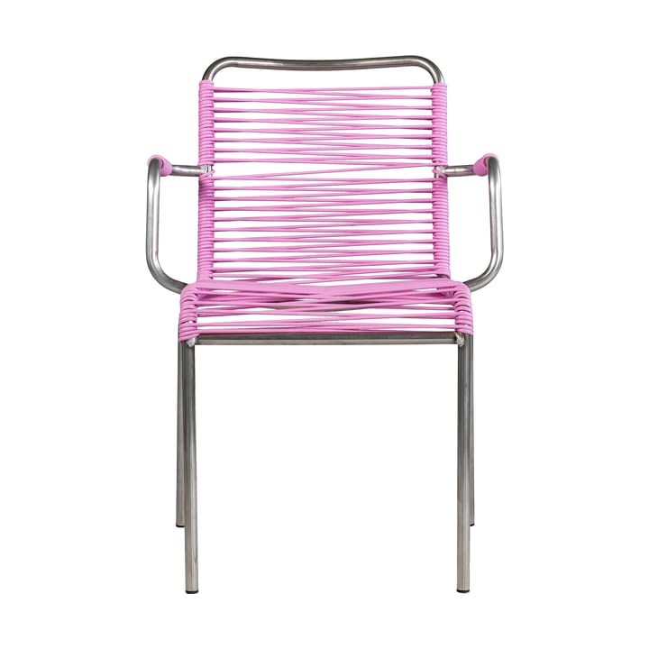 Silla con reposabrazos Mya Spaghetti - Pink - Fiam