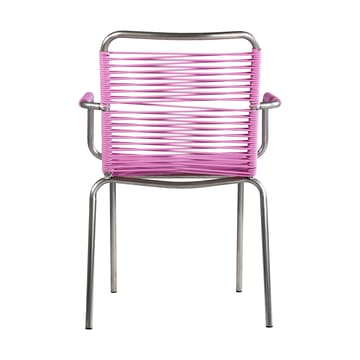 Silla con reposabrazos Mya Spaghetti - Pink - Fiam