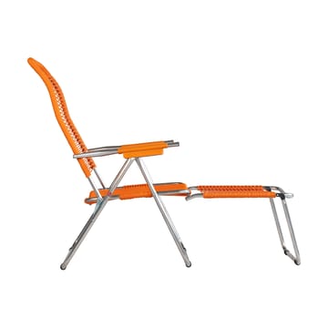 Silla para tomar el sol con reposapiés Spaghetti - Orange - Fiam