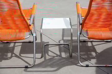 Silla para tomar el sol con reposapiés Spaghetti - Orange - Fiam