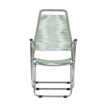 Silla para tomar el sol con reposapiés Spaghetti - Sage green - Fiam
