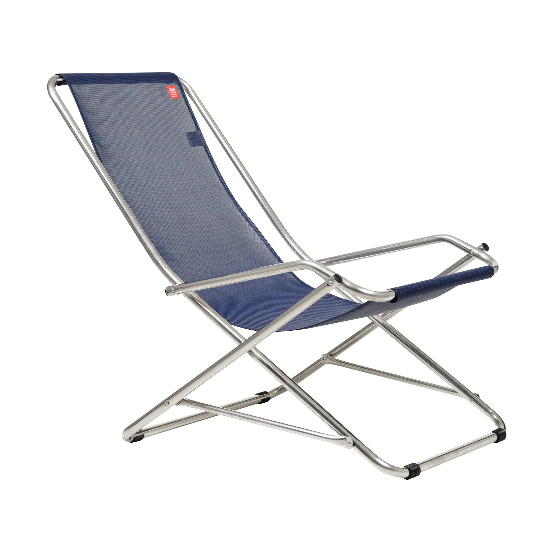 Silla para tomar el sol Dondolina, Azul marino Fiam