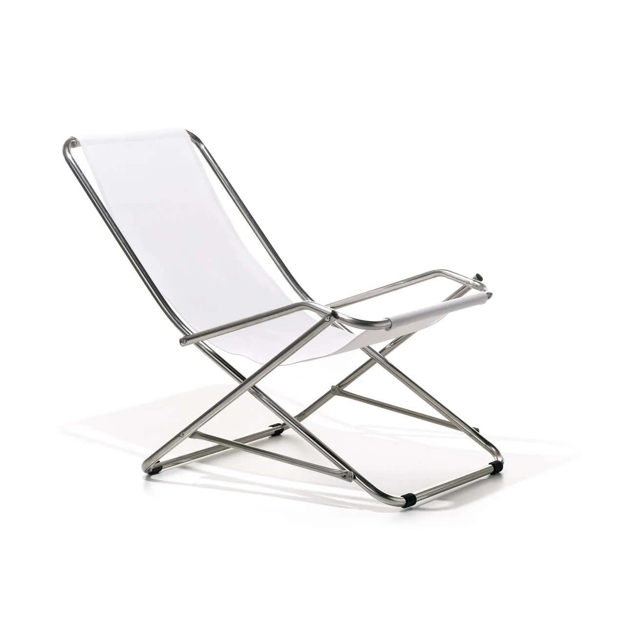 Silla para tomar el sol Dondolina, Blanco Fiam