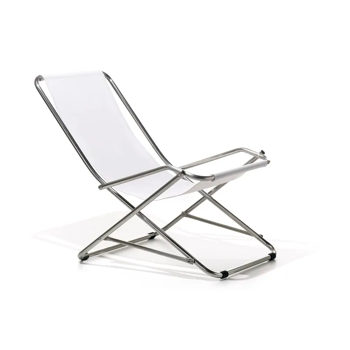Silla para tomar el sol Dondolina - Blanco - Fiam