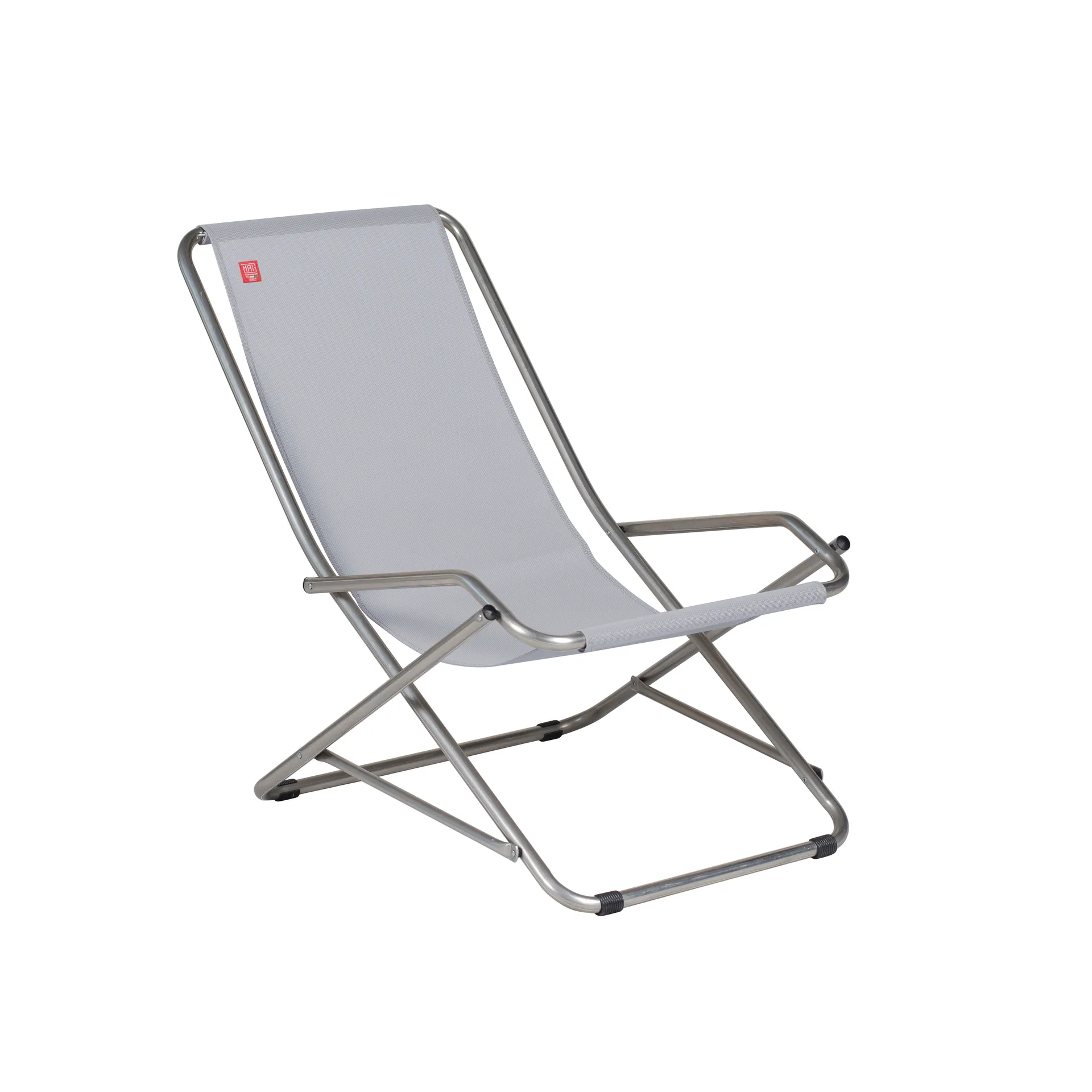 Silla para tomar el sol Dondolina, Gris Fiam