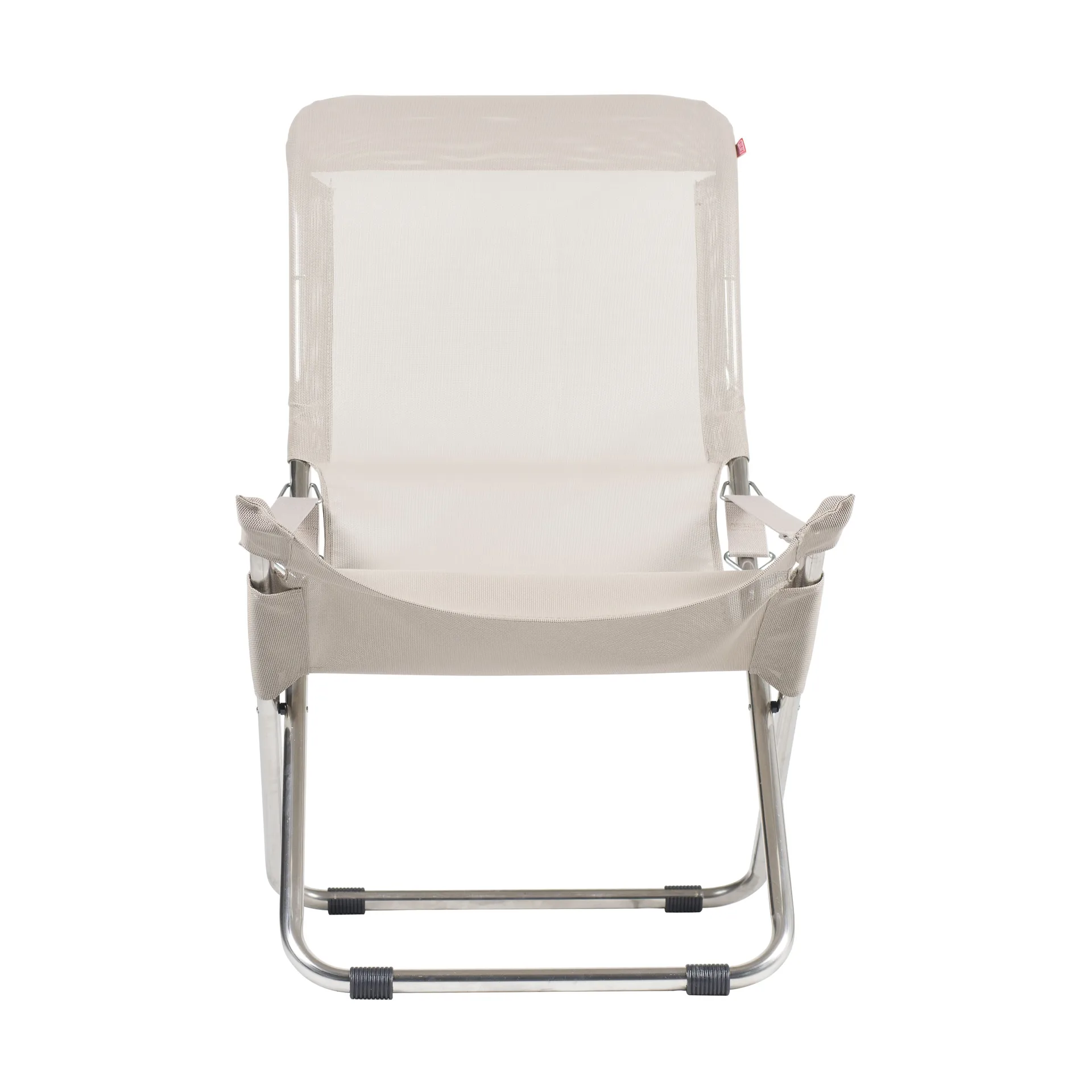 Silla para tomar el sol Fiesta, Blanco-beige Fiam