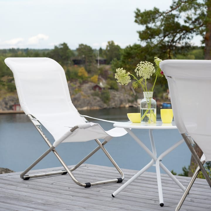 Silla para tomar el sol Fiesta, Blanco Fiam