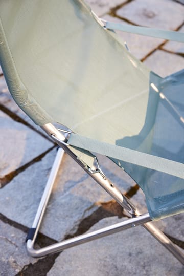 Silla para tomar el sol Fiesta - Sage green-estructura de aluminio - Fiam
