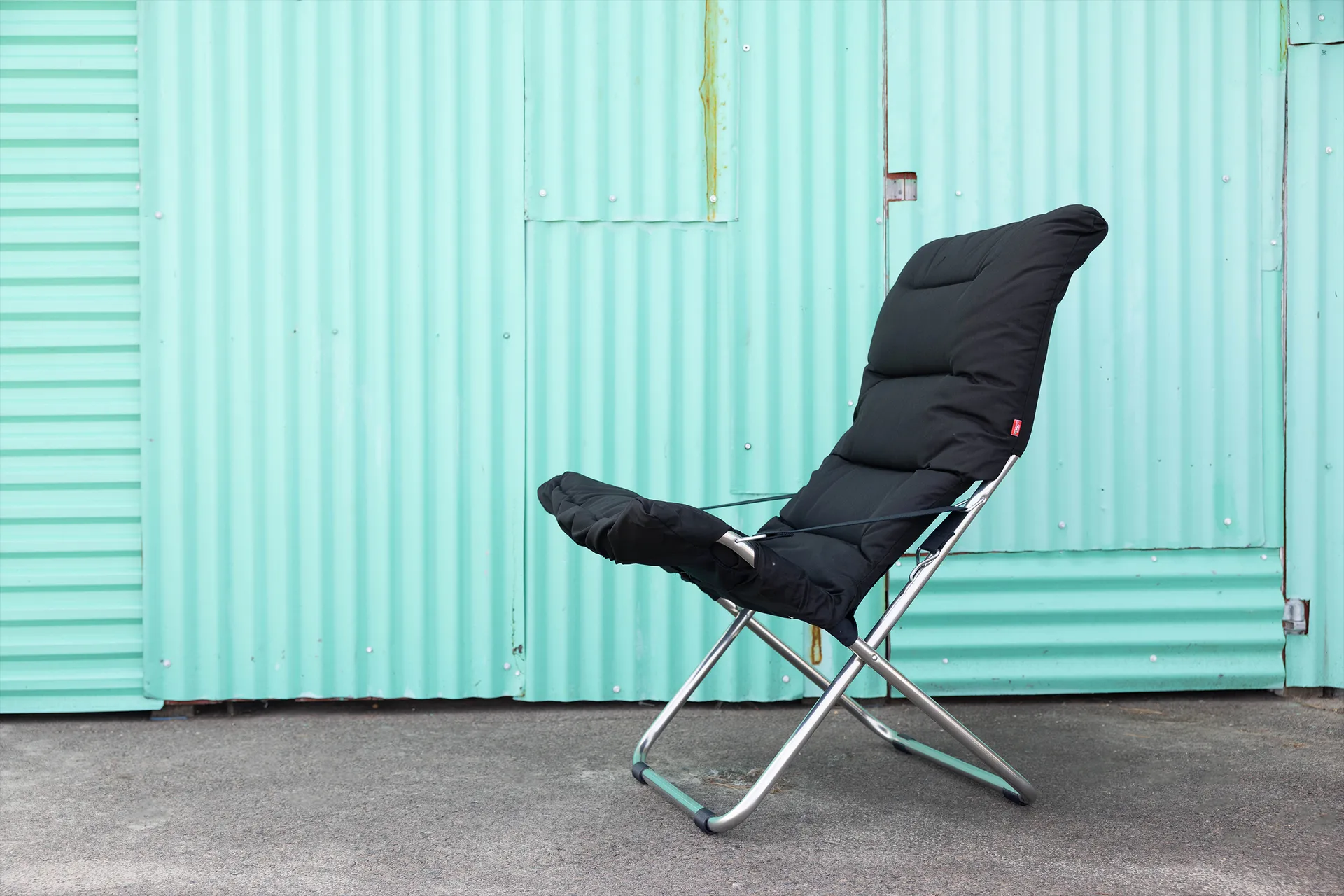 Silla para tomar el sol Fiesta Soft, Black Fiam