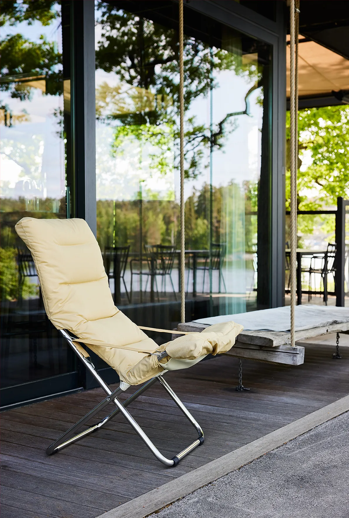 Silla para tomar el sol Fiesta Soft, Dusty yellow Fiam