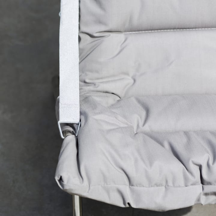 Silla para tomar el sol Fiesta Soft, Tela grey, estructura de aluminio Fiam