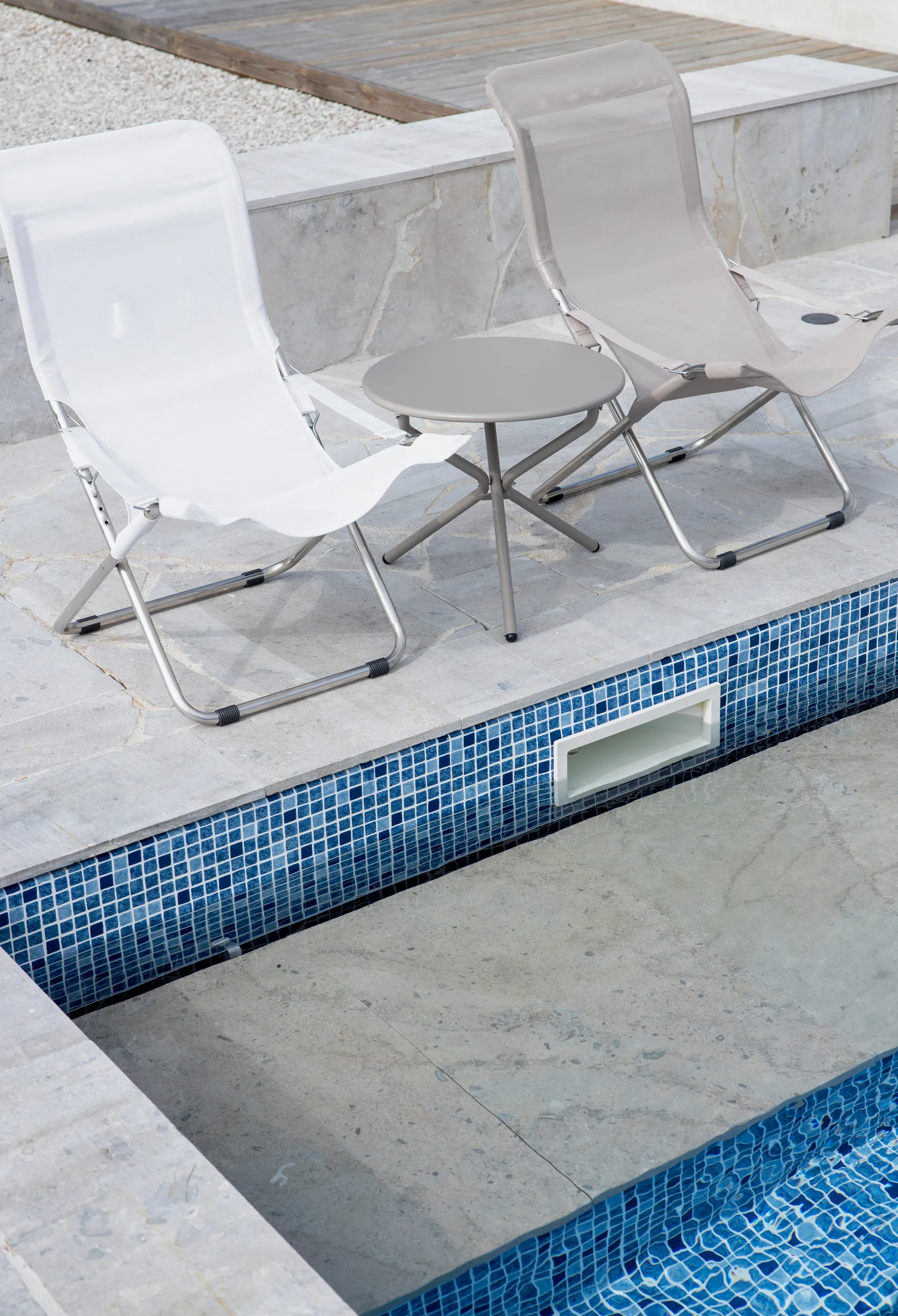 Silla para tomar el sol Fiesta, Taupe Fiam