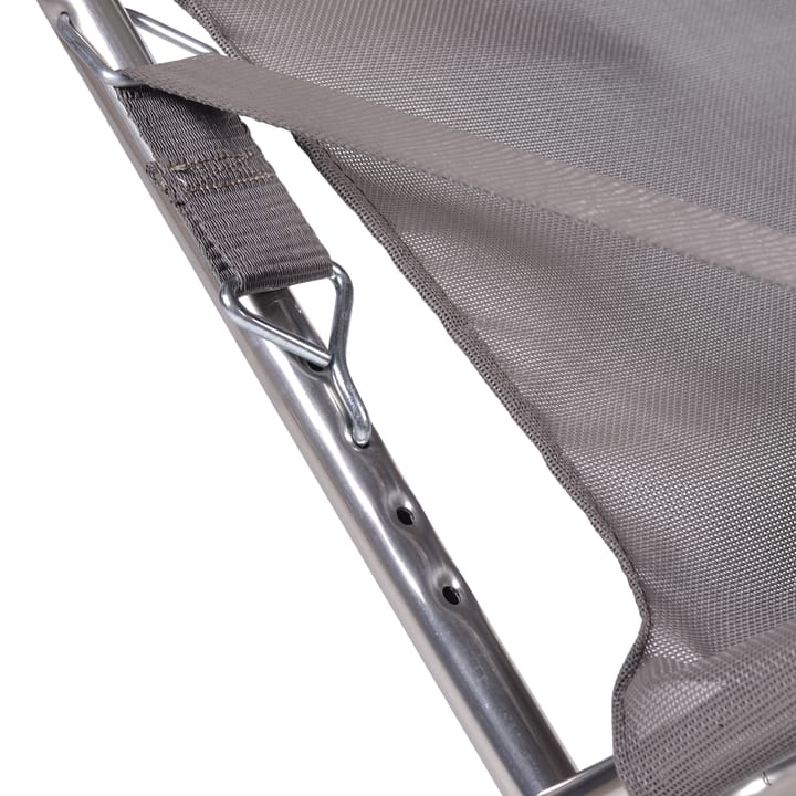 Silla para tomar el sol Fiesta, Tela continente, estructura de aluminio Fiam