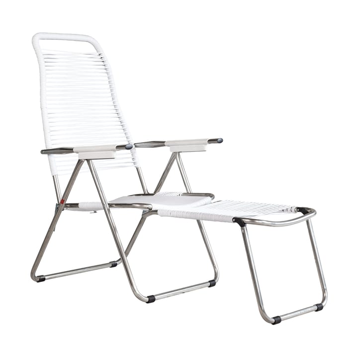 Silla para tomar el sol Spaghetti, Blanco Fiam