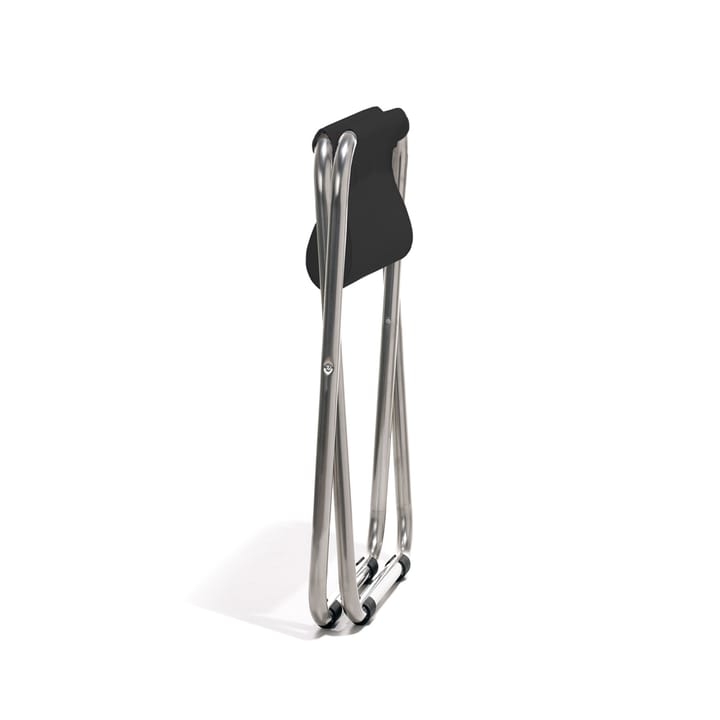 Taburete Chico, Sage green, estructura de aluminio Fiam