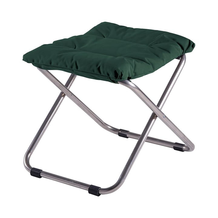 Taburete Chico Soft - Dark green, estructura de aluminio - Fiam