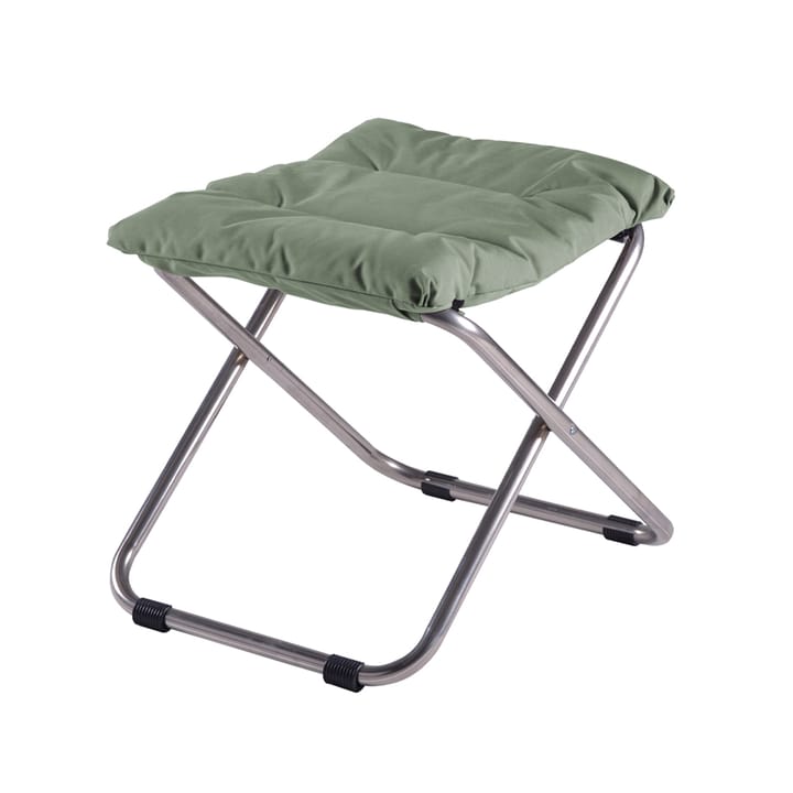 Taburete Chico Soft - Sage green, estructura de aluminio - Fiam