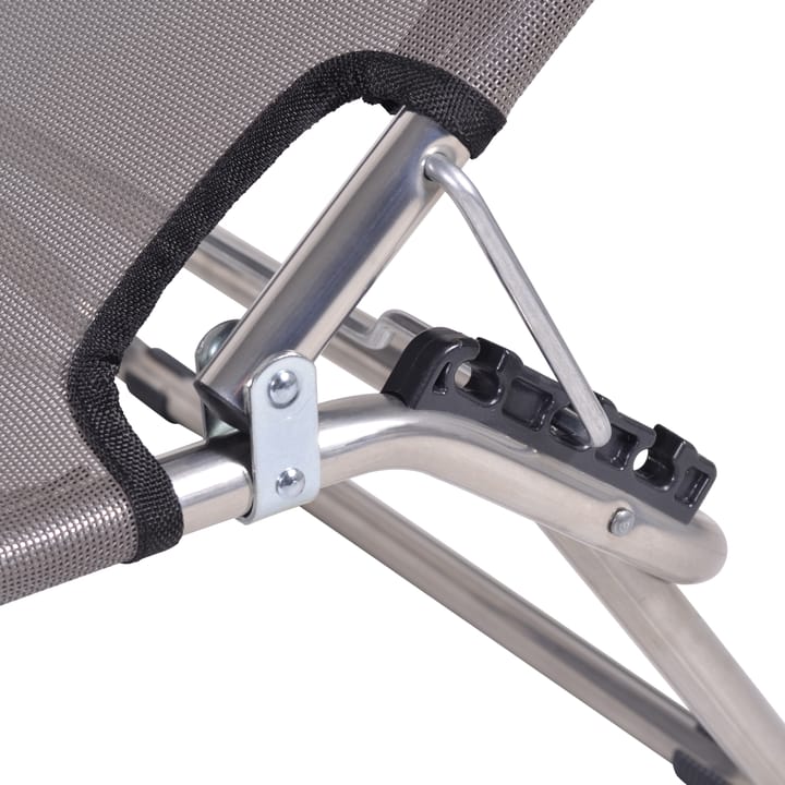 Tumbona Amigo, Tela continente, estructura de aluminio Fiam