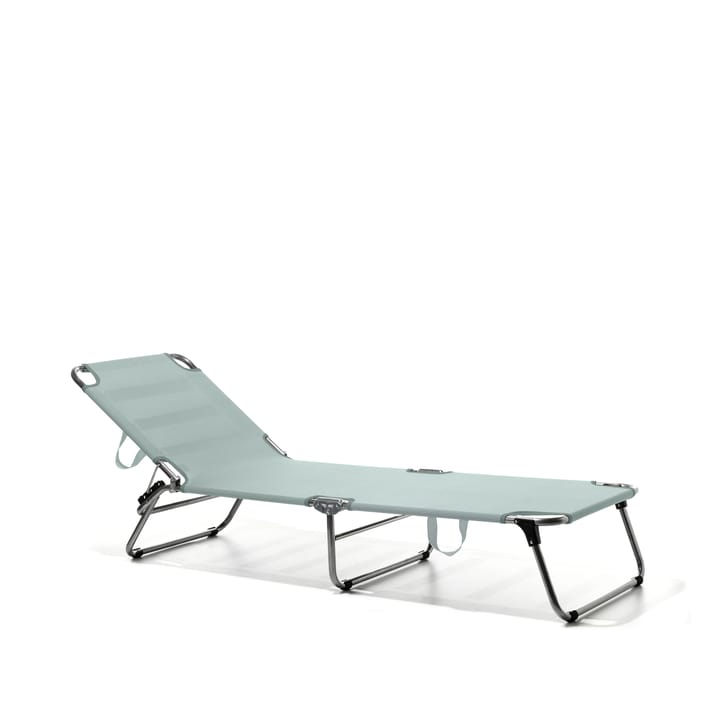 Tumbona Amigo - Tela sage green-aluminio - Fiam
