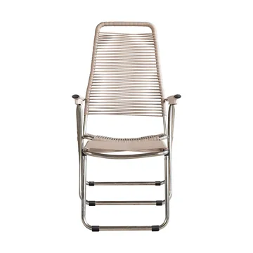 Tumbona Spaghetti con reposapiés - Taupe - Fiam