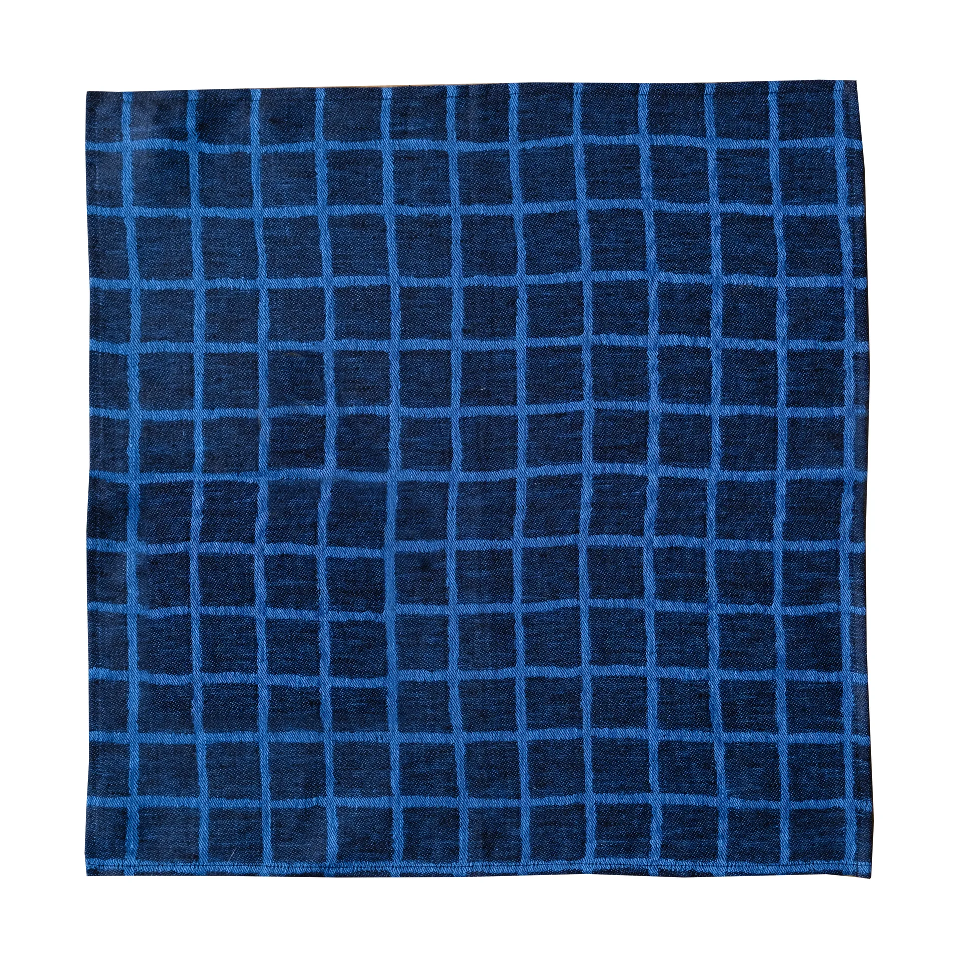2 Servilletas Rutig jacquard, Blue-black Fine Little Day